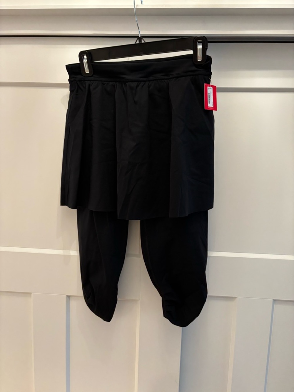 NWT SPANX Black Booty Boost Skort Leggings